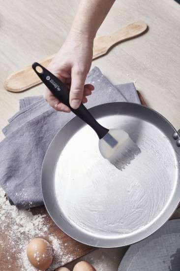 Pensula patiserie, silicon, 25 cm, latime 6 cm - de Buyer