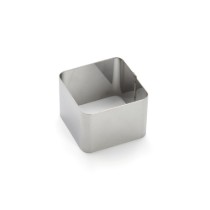 Forma patrata pentru decorare, inox, 5,6 x 5,6 cm - de Buyer