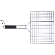 Gratar pliabil pentru friptura si burgeri, inox - Zokura