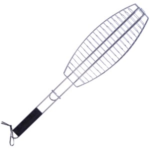 Gratar pliabil pentru peste, inox - Zokura