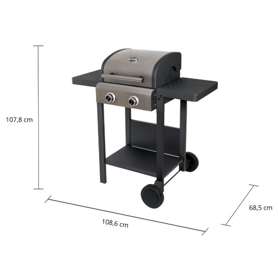 Gratar electric de exterior Buddy, 2600W - Unold