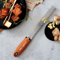 Razatoare clasica, inox chirurgical, 32,5 cm, Cinnamon Orange - Microplane