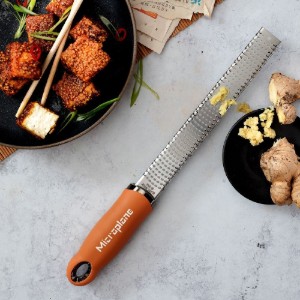 Razatoare clasica, inox chirurgical, 32,5 cm, Cinnamon Orange - Microplane
