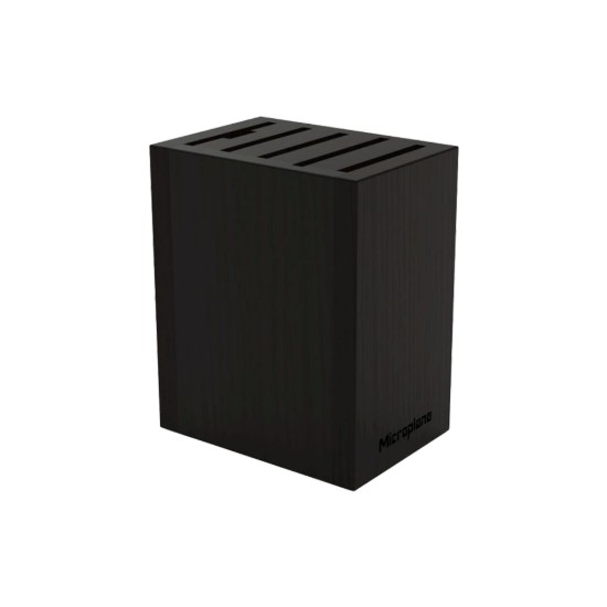 Set 5 ustensile bar, inox, cu acoperire PVD, cu suport, "Style Line", Black - Microplane