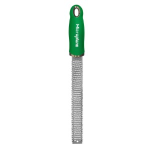 Razatoare clasica, inox chirurgical, 32,5 cm, Fresh Basil Green - Microplane