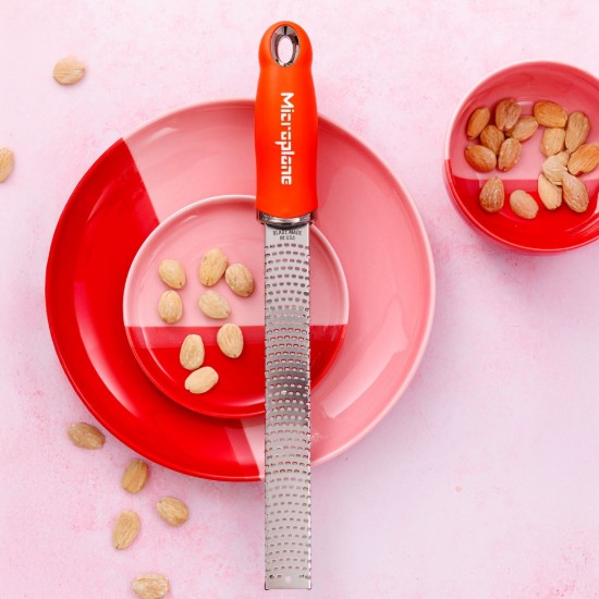 Razatoare clasica, inox chirurgical, 32,5 cm, Sunset Orange - Microplane