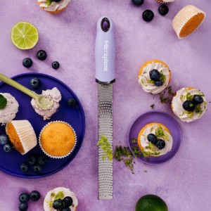 Razatoare clasica, inox chirurgical, 32,5 cm, Lavander Bloom - Microplane