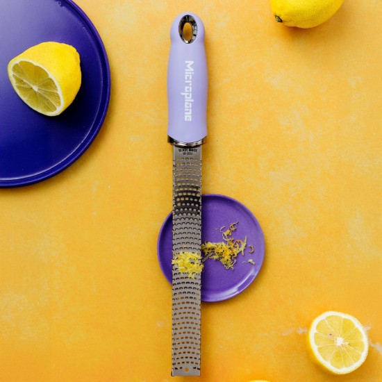 Razatoare clasica, inox chirurgical, 32,5 cm, Lavander Bloom - Microplane
