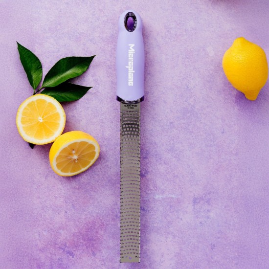 Razatoare clasica, inox chirurgical, 32,5 cm, Lavander Bloom - Microplane
