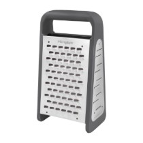 Razatoare multifunctionala, inox, cu 5 suprafete, "PureCut", Dark Grey - Microplane