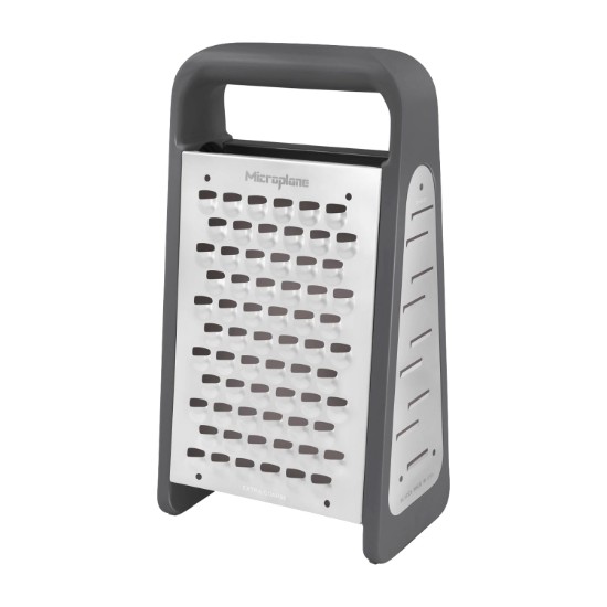 Razatoare multifunctionala, inox, cu 5 suprafete, "PureCut", Dark Grey - Microplane