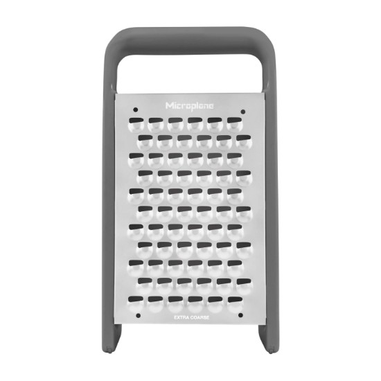 Razatoare multifunctionala, inox, cu 5 suprafete, "PureCut", Dark Grey - Microplane