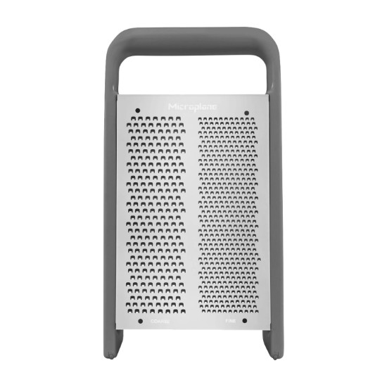 Razatoare multifunctionala, inox, cu 5 suprafete, "PureCut", Dark Grey - Microplane