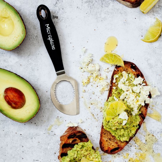 Ustensila avocado 3 in 1, inox, "Professional" - Microplane