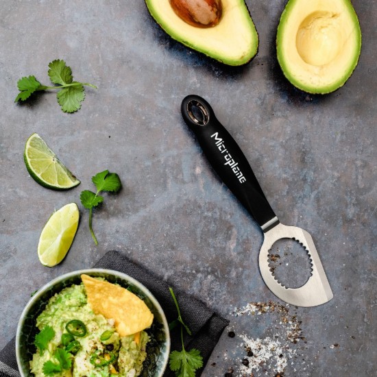 Ustensila avocado 3 in 1, inox, "Professional" - Microplane