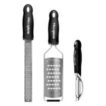 Set 3 ustensile Gourmet, inox - Microplane