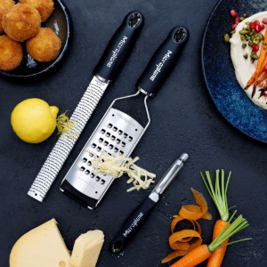 Set 3 ustensile Gourmet, inox - Microplane