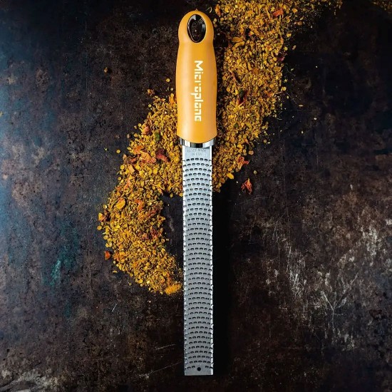 Razatoare clasica, inox chirurgical, 32,5 cm, Mustard Yellow - Microplane