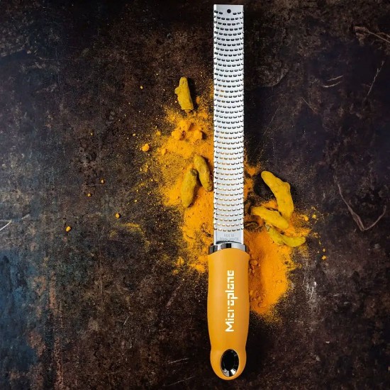 Razatoare clasica, inox chirurgical, 32,5 cm, Mustard Yellow - Microplane