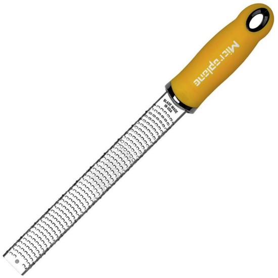 Razatoare clasica, inox chirurgical, 32,5 cm, Mustard Yellow - Microplane