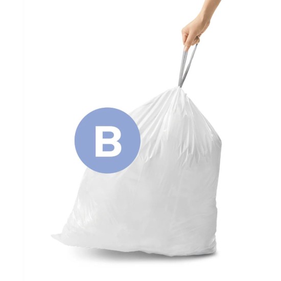 Set saci de gunoi cod B, 6 L/ 90 buc, plastic - simplehuman