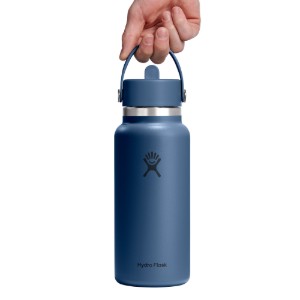 Sticla termos, inox, 950ml, "Wide Straw", Harbor Blue - Hydro Flask