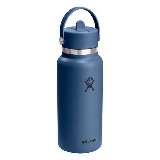 Sticla termos, inox, 950ml, "Wide Straw", Harbor Blue - Hydro Flask