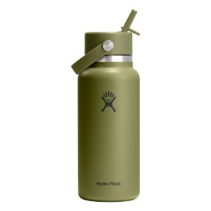 Sticla termos, inox, 950ml, "Wide Straw", Palmer Green - Hydro Flask