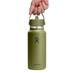Sticla termos, inox, 950ml, "Wide Straw", Palmer Green - Hydro Flask