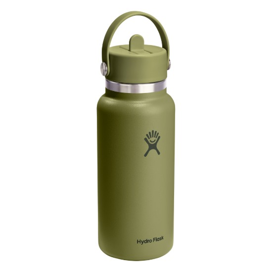 Sticla termos, inox, 950ml, "Wide Straw", Palmer Green - Hydro Flask