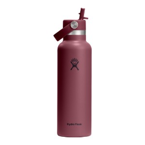 Sticla termos, inox, 620ml, "Standard Straw", Burgundy - Hydro Flask