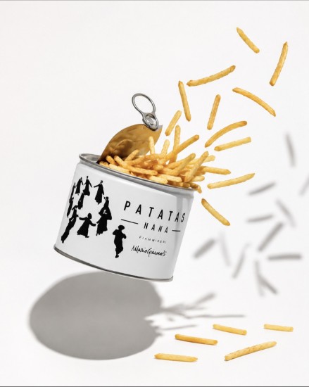 Chipsuri Patatas Nana Fiammiferi Special Edition Mario Giacomelli, 70 gr - Patatas Nana
