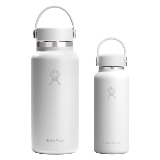 Sticla termos, inox, 400ml, "Micro Hydro", Tonal White - Hydro Flask