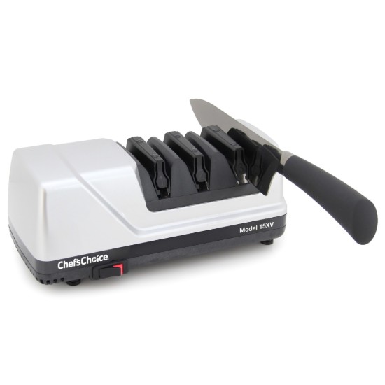 Ascutitor electric de cutite Model 15XV, Platinum - Chef's Choice