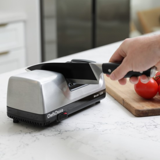 Ascutitor electric de cutite Model 15XV, Platinum - Chef's Choice