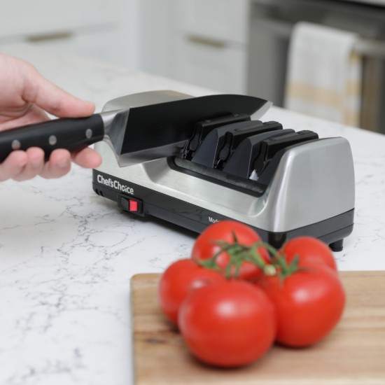 Ascutitor electric de cutite Model 15XV, Platinum - Chef's Choice