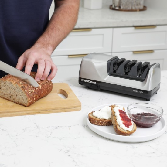 Ascutitor electric de cutite Model 15XV, Platinum - Chef's Choice