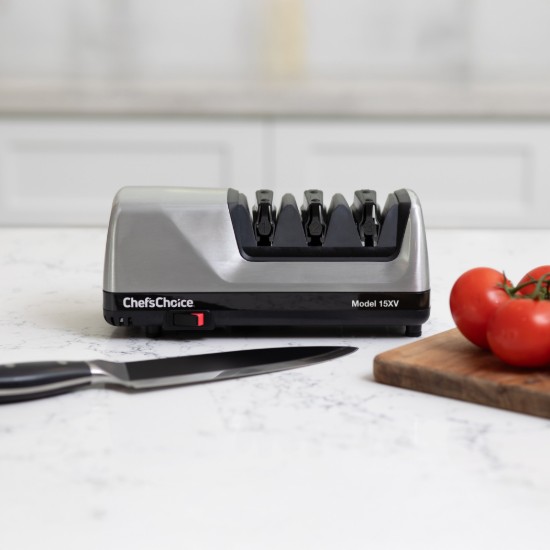 Ascutitor electric de cutite Model 15XV, Platinum - Chef's Choice