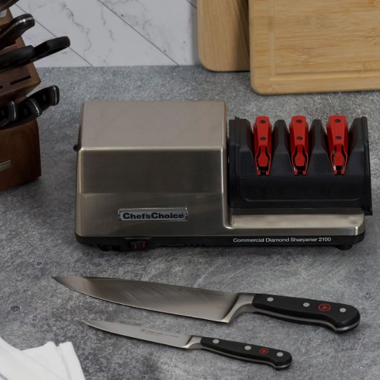 Modul de ascutire cutite stil asiatic 2100 15° - Chef's Choice