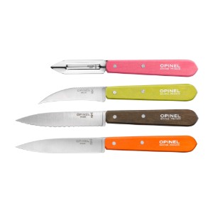 Set cutite, 4 piese, inox, "Les Essentiels" - Opinel