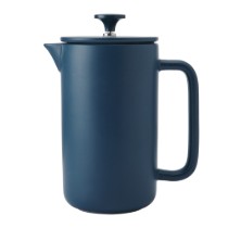 Cafetiera French Press, ceramica, 1L, "Arezzo", Navy - La Cafetiere