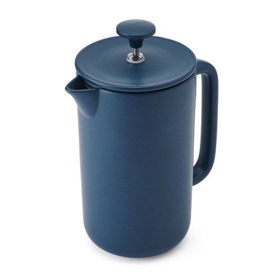Cafetiera French Press, ceramica, 1L, "Arezzo", Navy - La Cafetiere