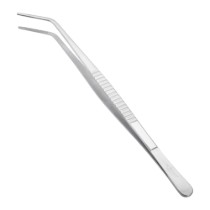Penseta curbata decorare, inox, 30 cm - de Buyer