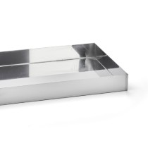 Forma dreptunghiulara Genoise, inox, 40 x 30 cm - De Buyer