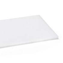 Tocator plastic, 60 x 40 cm, grosime 2 cm, Alb - de Buyer