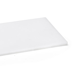 Tocator plastic, 60 x 40 cm, grosime 2 cm, Alb - de Buyer