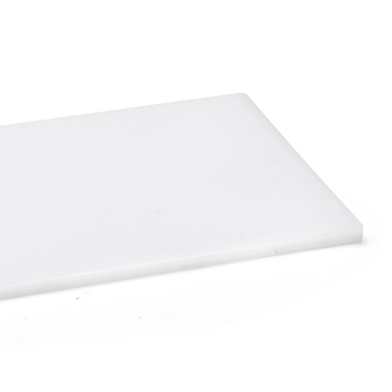 Tocator plastic, 60 x 40 cm, grosime 2 cm, Alb - de Buyer
