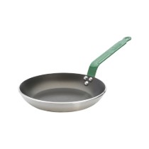 Tigaie antiaderenta, aluminiu, 24 cm, "CHOC HACCP", Verde  - de Buyer