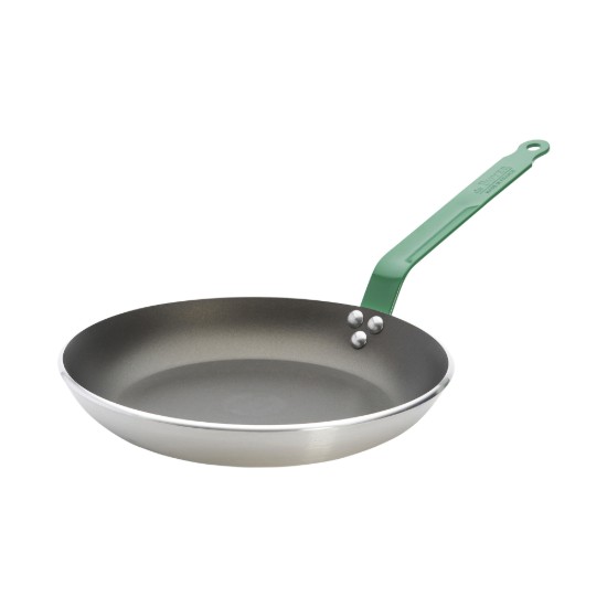 Tigaie antiaderenta, aluminiu, 28 cm, "CHOC HACCP", verde - de Buyer