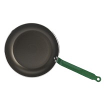 Tigaie antiaderenta, aluminiu, 28 cm, "CHOC HACCP", verde - de Buyer